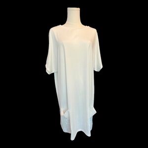 👗 EUC Short Sleeve T-Shirt Dress w/ Pockets | Size L